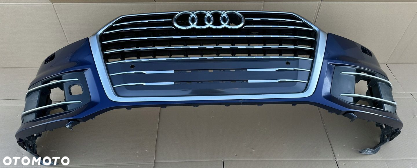 AUDI Q7 4M S LINE Zderzak Przód Przedni - 4