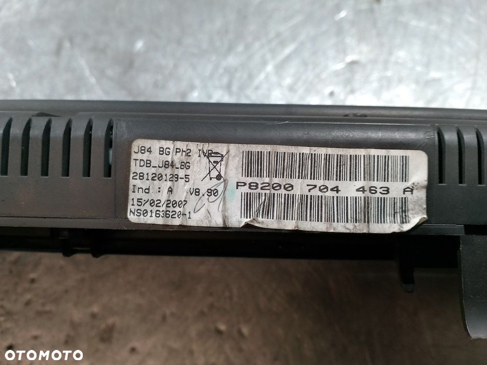 LICZNIK RENAULT SCENIC II (03-09) 2.0DCI P8200704463A 21669394-9 21669396-0 - 4