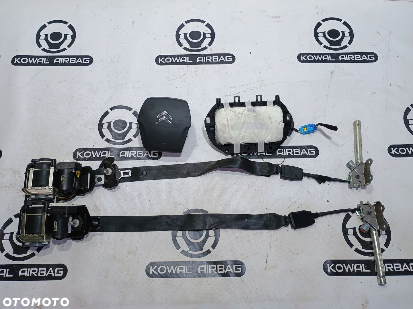 CITROEN C4 C 4 GRAND PICASSO II DESKA KONSOLA AIRBAG PASY ORYGINAŁ DEMONTAŻ - 7