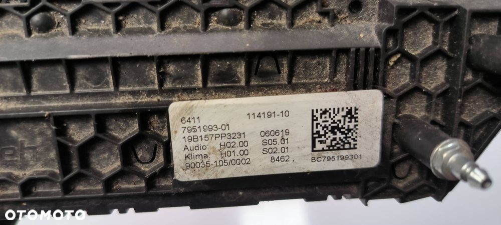 PANEL KLIMATYZACJI BMW X4 M F98 114191-10 - 4
