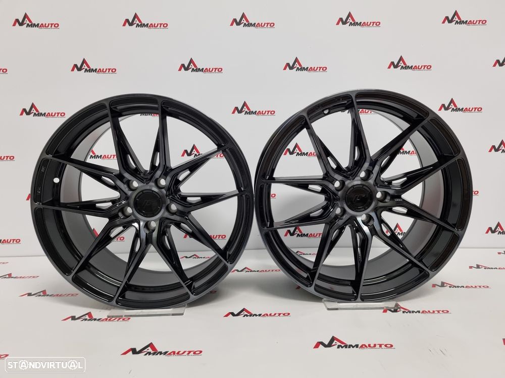 Jantes Japan Racing JR44 Black Machined 18 (5x112) - 1