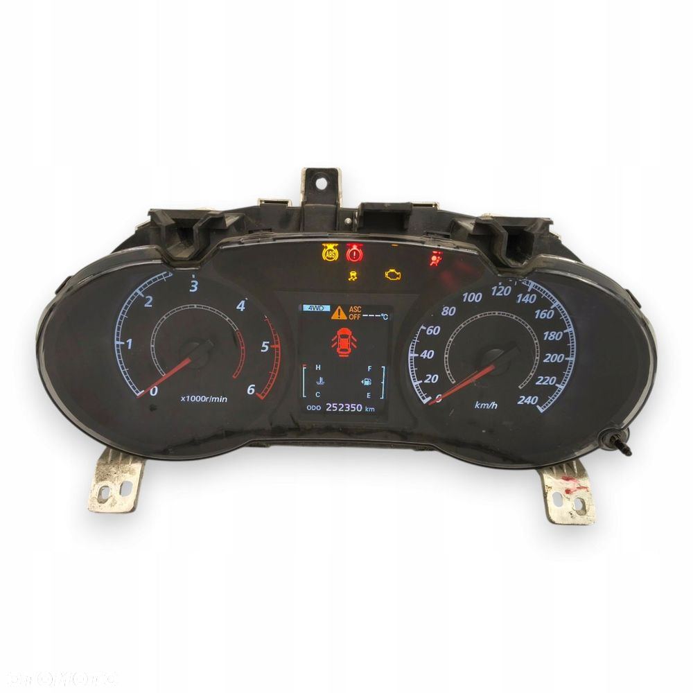 LICZNIK ZEGARY 8100B202 Peugeot 4007 2.2 HDI Diesel 252 350km europa - 7