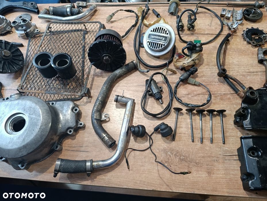 Części Kawasaki el 250 dekiel klakson czujnik zębatka pompa ślizgi K2 - 3