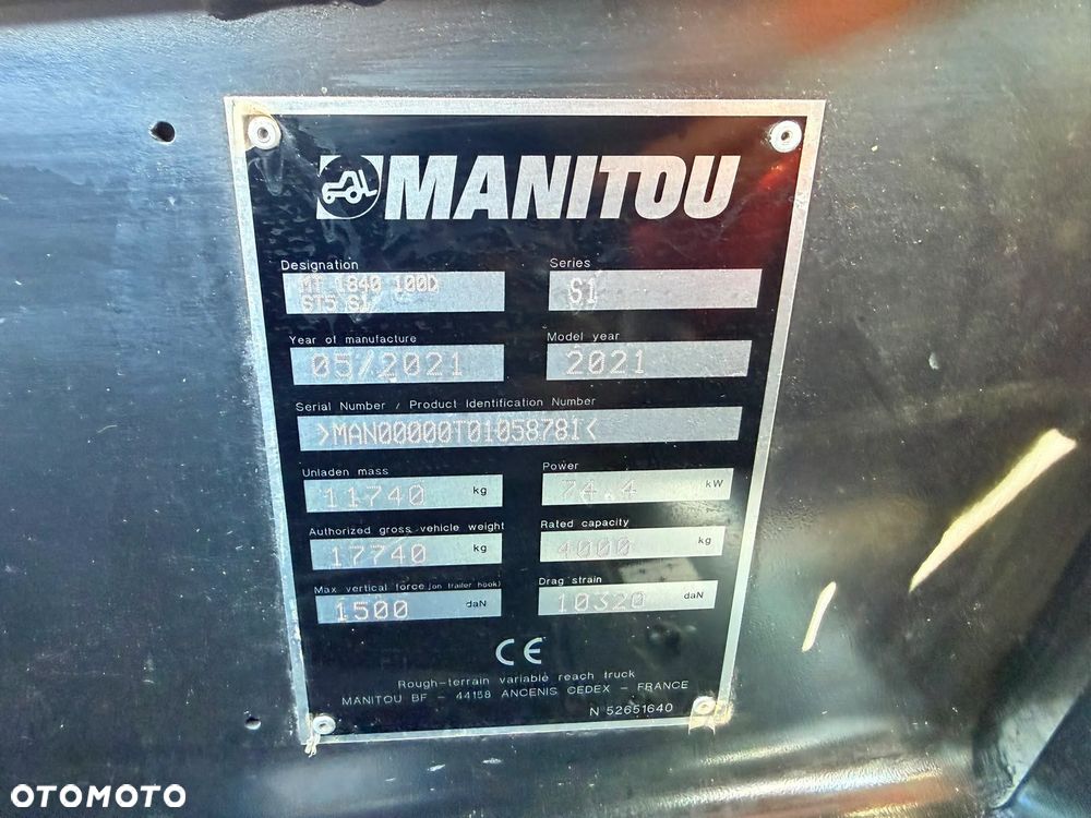 Manitou MT1840 - 39