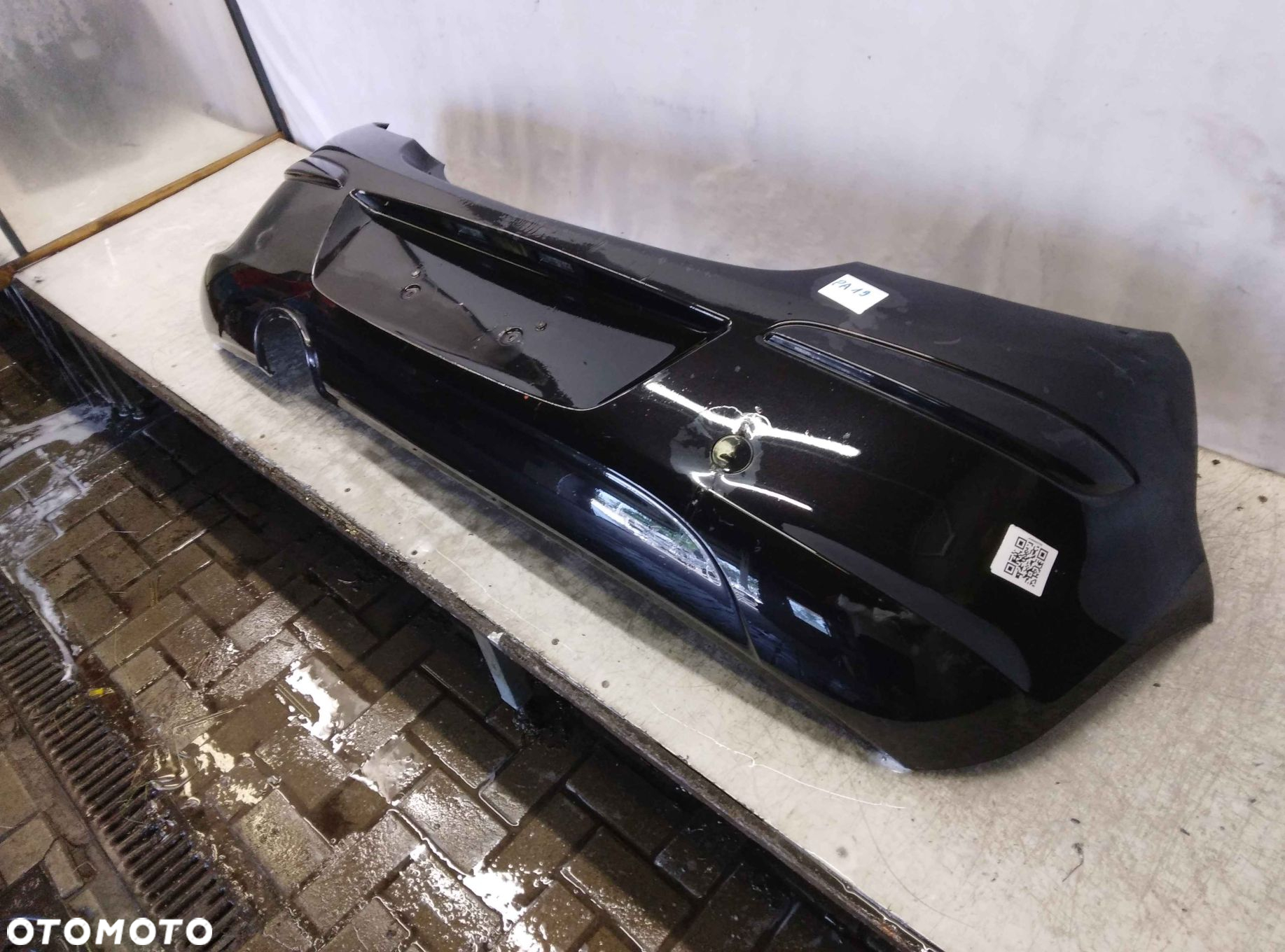 ^ ZDERZAK TYŁ TYLNY OPEL CORSA D Z20R CZARNY 3D 3 DRZWI HB - 2