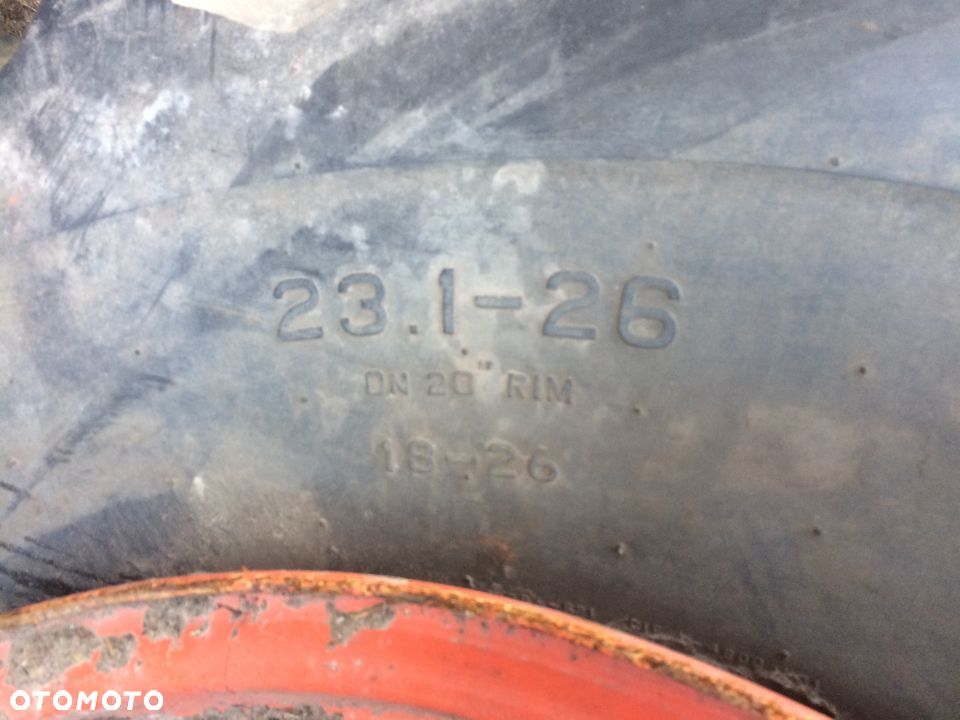 FELGA DW 16x26 , OPONA firestone 23.1 - 26 , Claas Dominator - 3