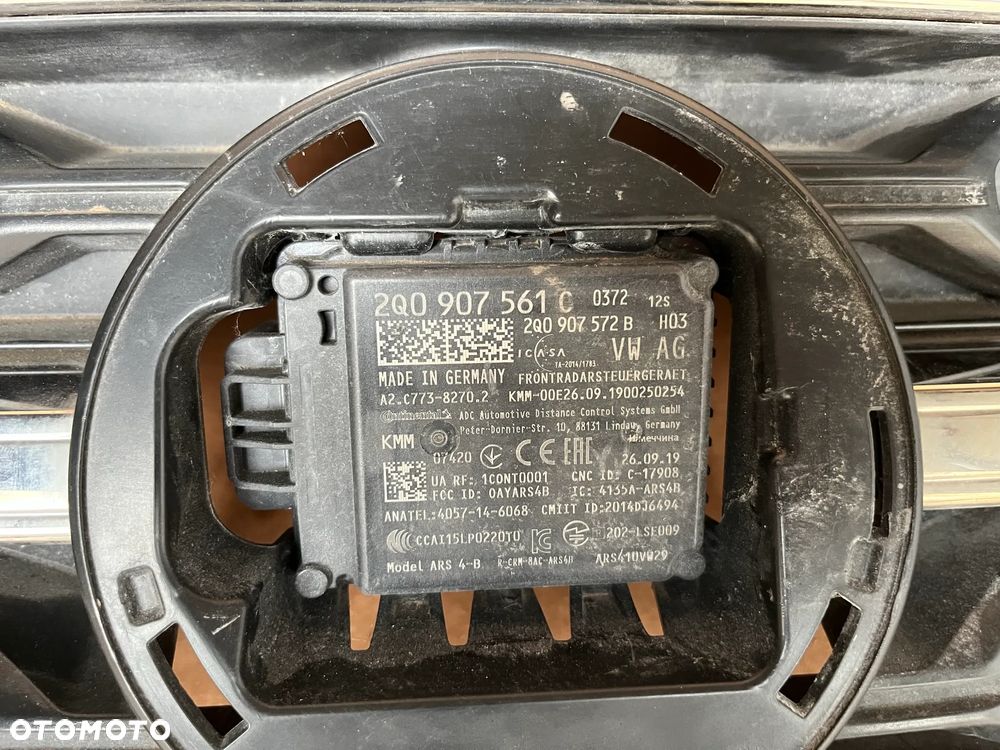 GRILL VW T-ROC LIFT RLine LED 2GA853653H ATRAPA ZDERZAKA RADAR 2Q0907561C - 6