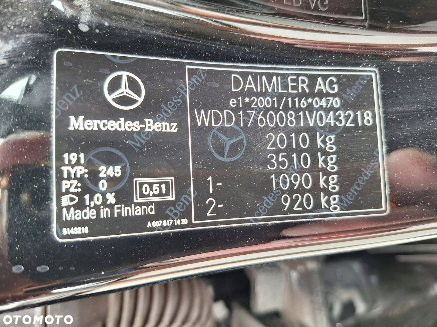 Mercedes-Benz A W176 Poduszki powietrzne Airbag Komplet DESKA KOSOLA PASY - 2