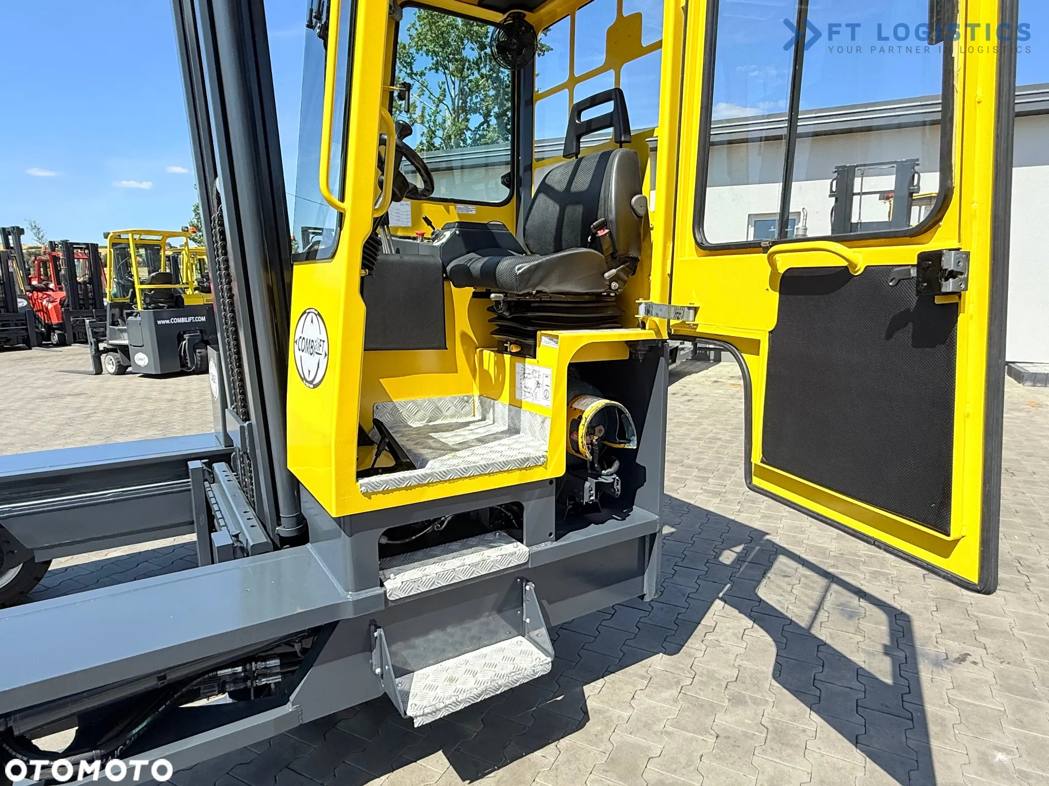 Combilift C5000XL / GAS / DUPLEX / 4500MM / WOLNY SKOK / PRZESUW WIDEŁ / POZYCJONER / KABINA XL / NOWE OPONY - 11