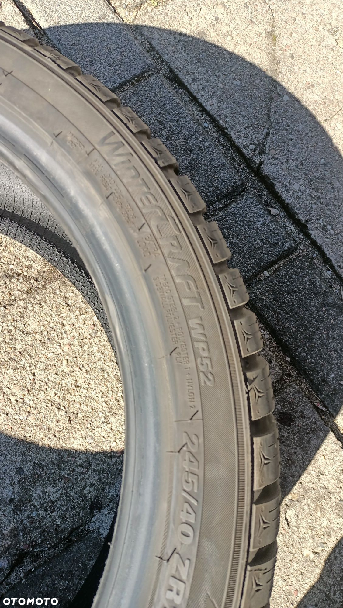 Jak nowe opony zimowe 18 245/40/18  Kumho Mercedes - 5