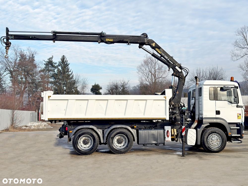 MAN TGA 26.350 *WYWROTKA 4,90m *TEREX ATLAS 125.2 * 6x4 * STAN BDB - 6