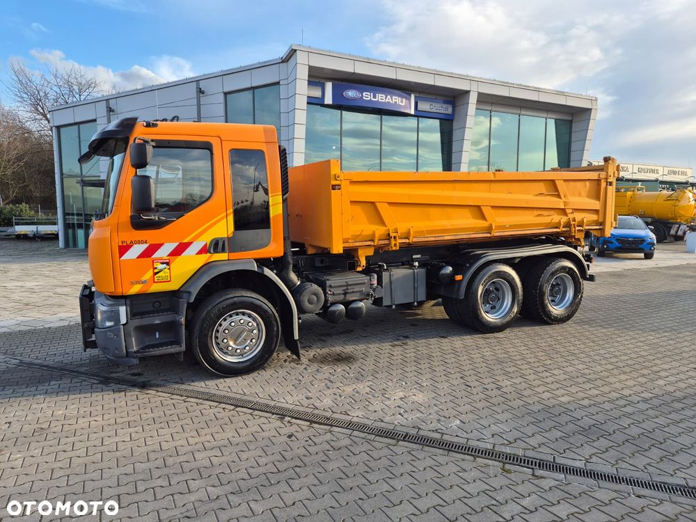 Renault PREMIUM DXI LANDER D 370 / 6X4 / WYWROTKA TYŁ / HYVA / HYDROBURTA Z BOKU / CZOŁOWNICA / NISKI PRZEBIEG / BEZWYPADKOWY / 6X4 / EURO 4 - 20