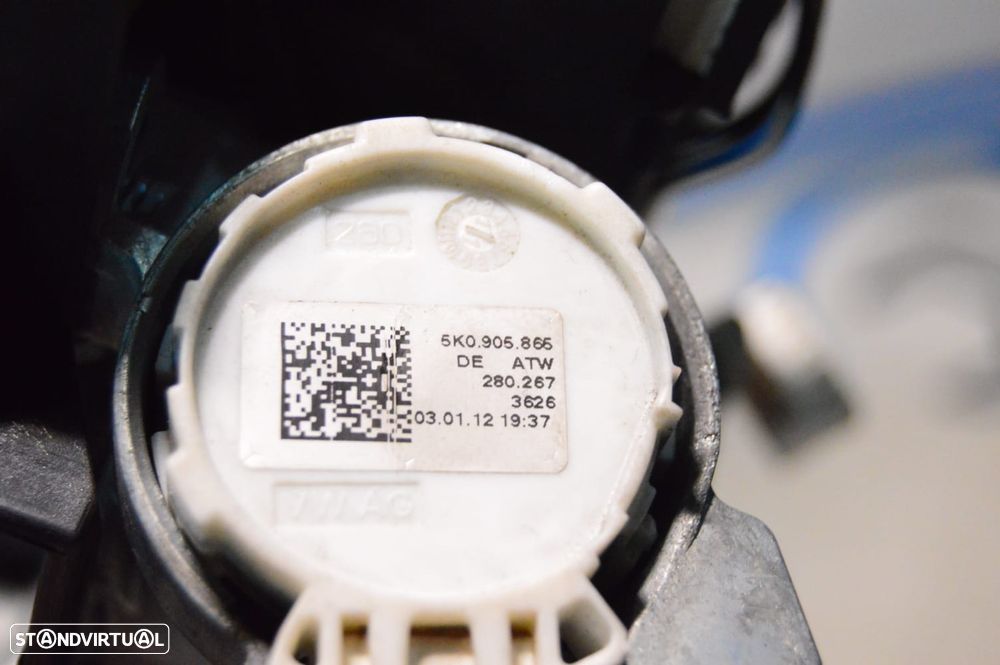 FECHO FECHADURA COLUNA DIREÇÃO DIRECÇÃO COMANDOS MULTIFUNÇÕES COMUTADOR COMUTADORES MANETE MANETES VW VOLKSWAGEN 1K0905851B 1K0905851 5K0905865 5K0953502R 5K0953502 5K0953501BA 5K0953501 VW VOLKSWAGEN SHARAN II 2 MK2 7N1 7N2 - 9