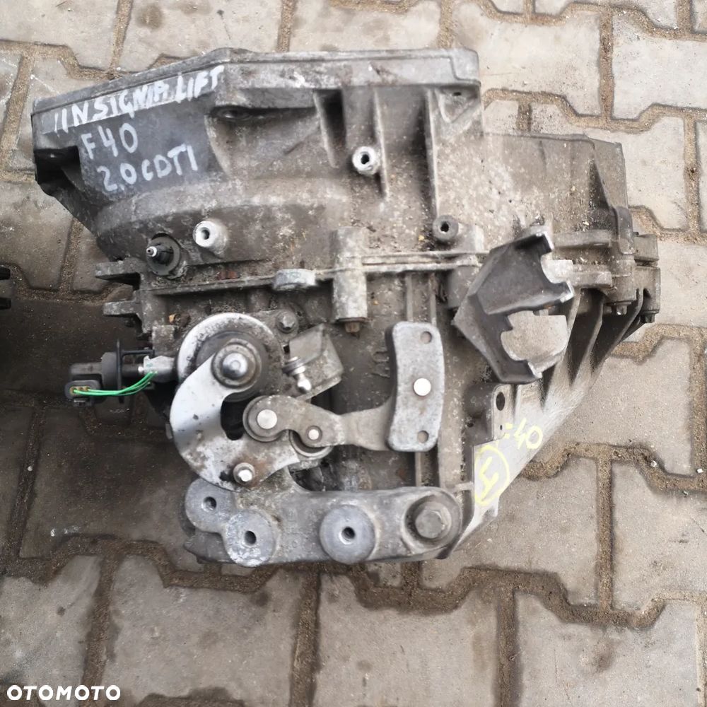 SKRZYNIA BIEGÓW F40 55561696, 772257, 2.0 CDTI OPEL INSIGNIA - 6