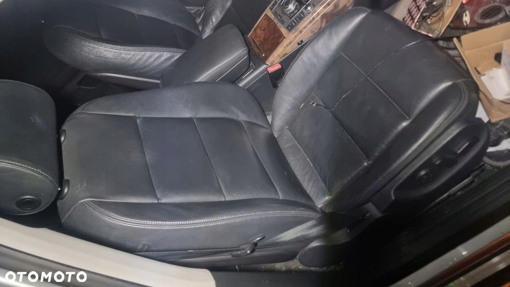FOTEL FOTELE KANAPA TYŁ BOCZKI AUDI A6 C6 04-08 EU KOMBI ELEK. PODGRZEWA - 2
