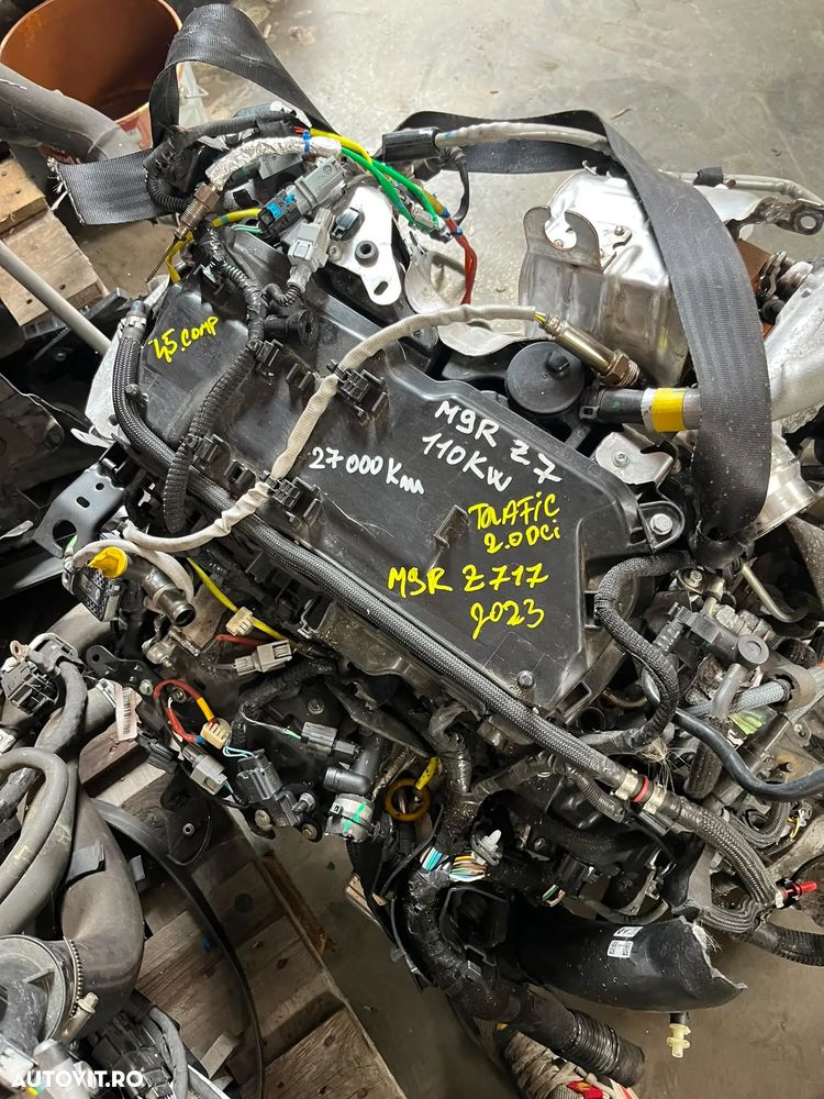 Motor complet M9R Z717 Renault Trafic 2.0 dci 27.000 km  2023 - 1
