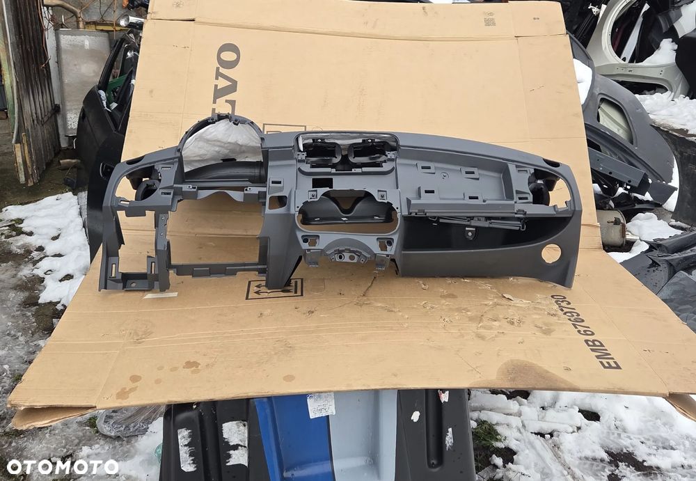 Kokpit konsola deska rozdzielcza Fiat 500 735605041 0735605041 - 13