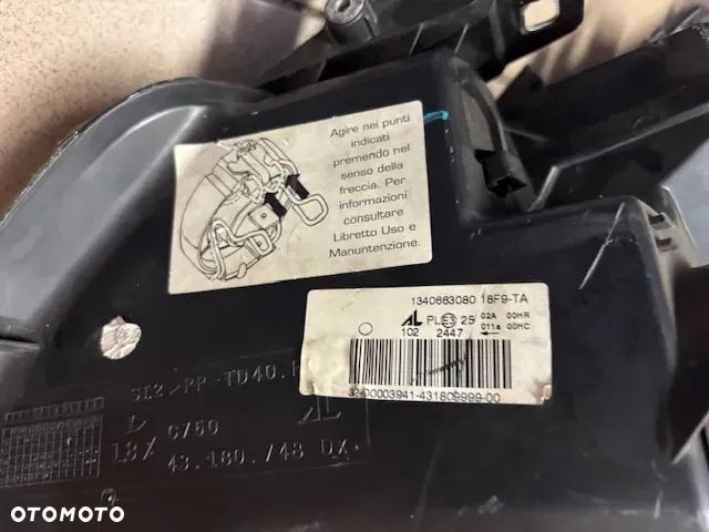 LAMPA PRZÓD PRAWA FIAT DUCATO III BOXER JUMPER 1340663080 - 8