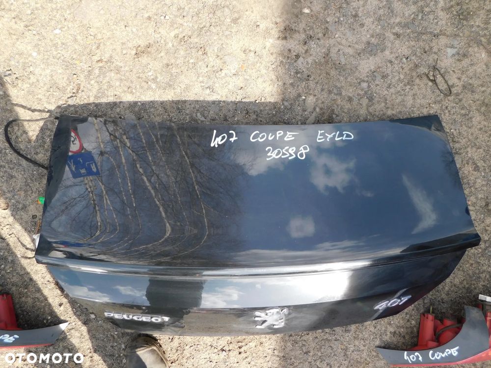 peugeot 407 coupe klapa kolor EXLD nr 30598 WYSYŁKA - 2