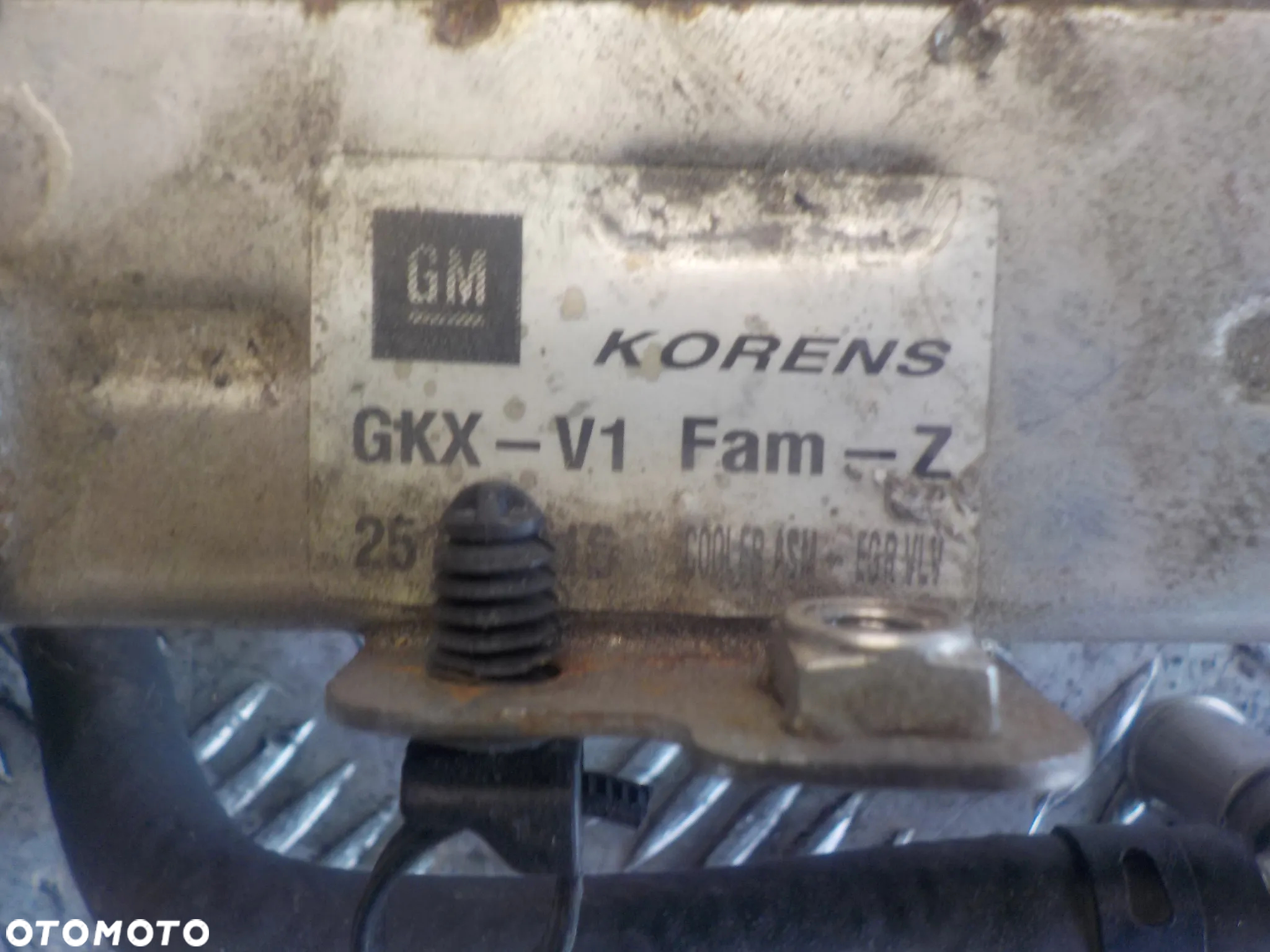 OPEL ANTARA 2.2D CHŁODNICA ZAWÓR EGR 25185316 - 2