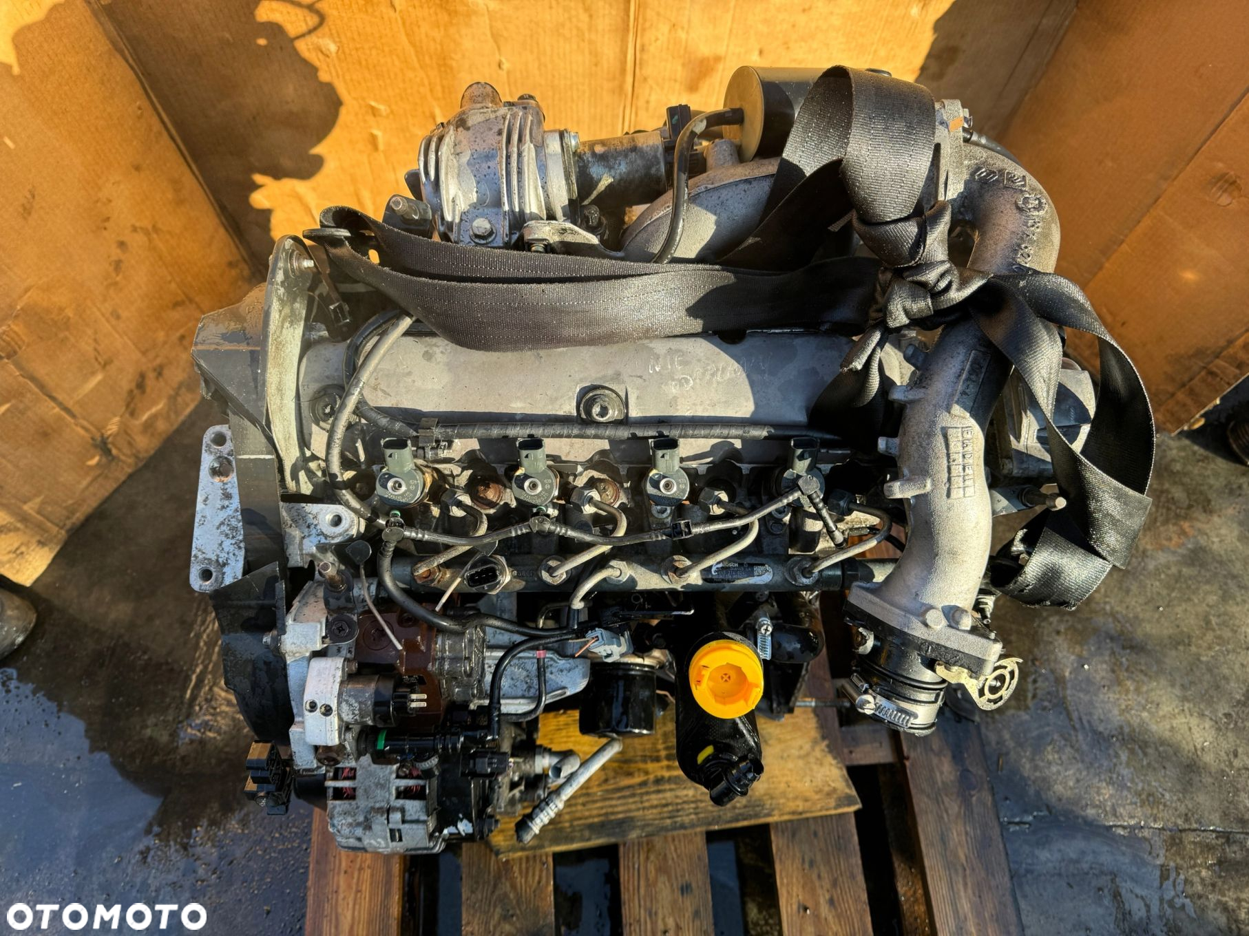 SILNIK KOMPLETNY SCENIC MEGANE RENAULT 1.9 DCI F9A F9 MONTAŻ PRIMIERA - 2