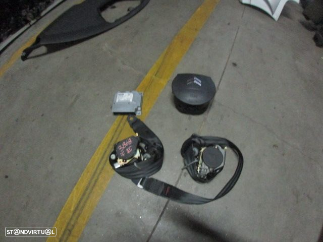 Kit Airbags 9646339680 96471578ZD 9662643980  CITROEN C4 2006 1.4I 90CV 5P CINZA PRETO - 5