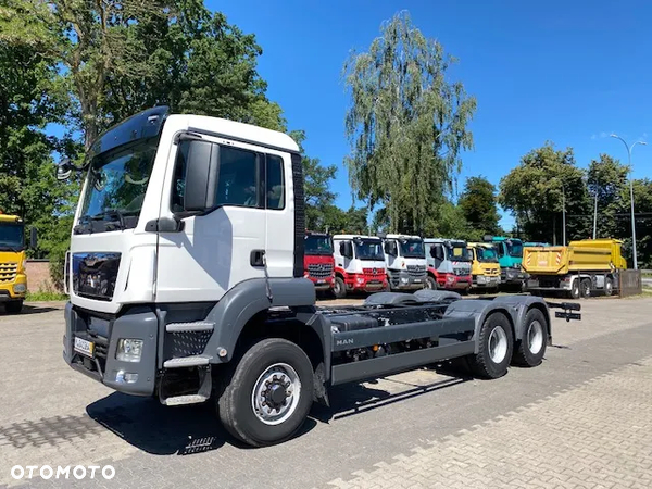 MAN TGS 26.510  6x6  Hydrodrive , rama pod zabudowę 7,5 m