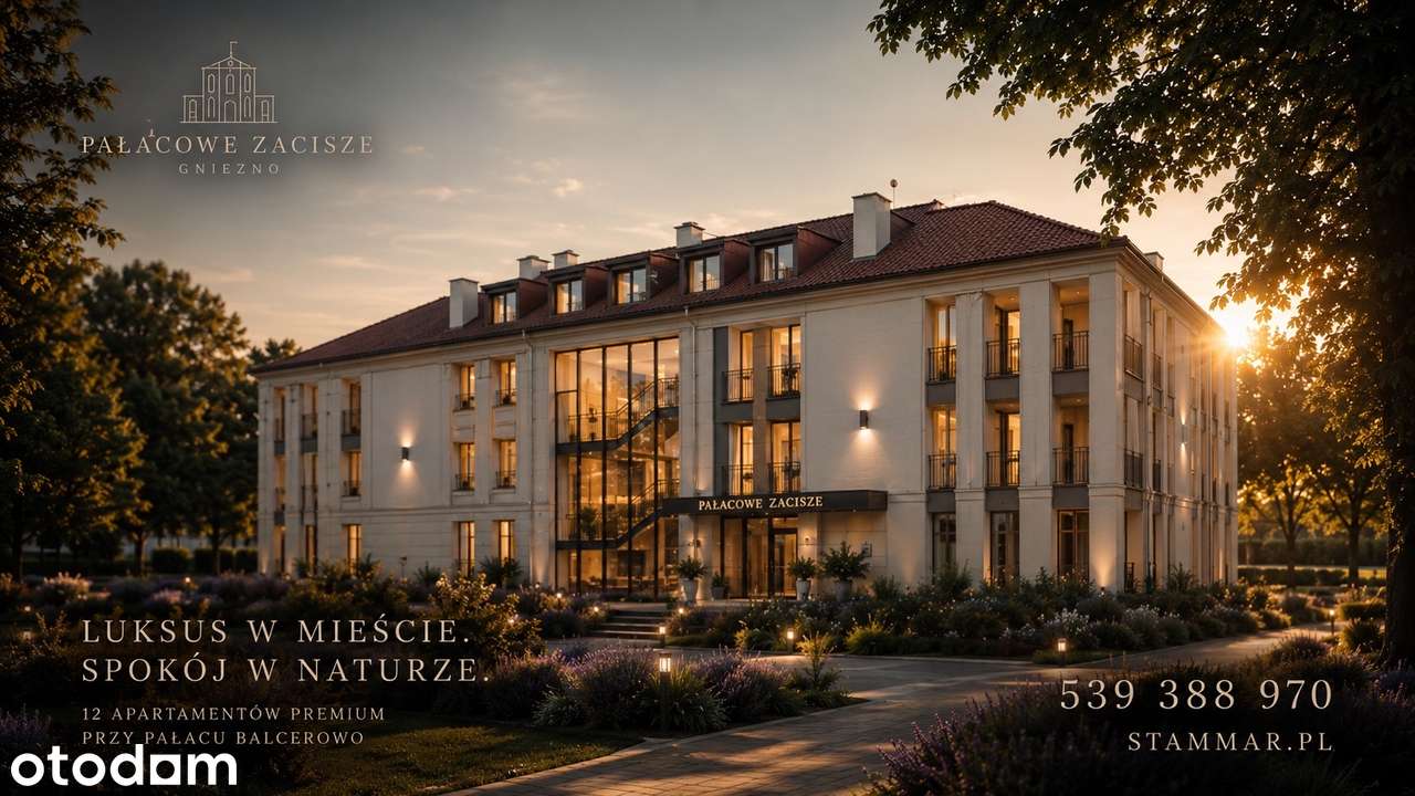 Pałacowe Zacisze- dostępne mieszkania 28 m2/ 45 m2/ 50 m2/ 60m2