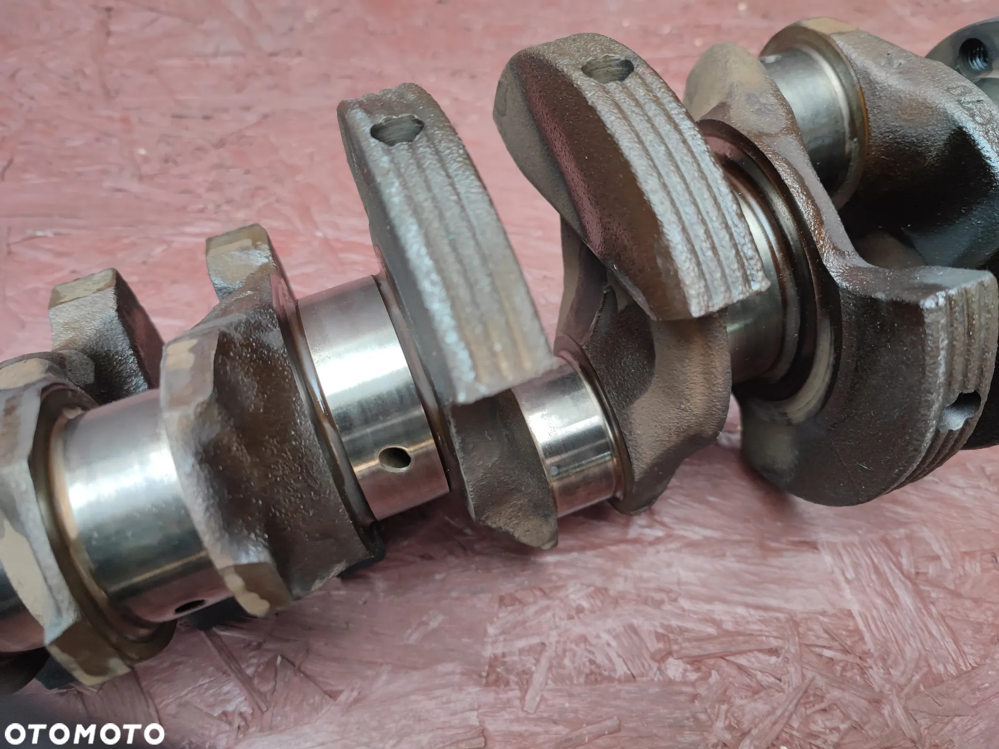 BMW E36 / E34 / E39 / Z3 ORYGINALNY WAŁ KORBOWY DO SILNIKÓW GAMY M52B25 1X VANOS / M50B25 O NR. 11 21 1 705 847 / 11 21 1 432 275 OEM W BARDZO DOBRYM STANIE - 10