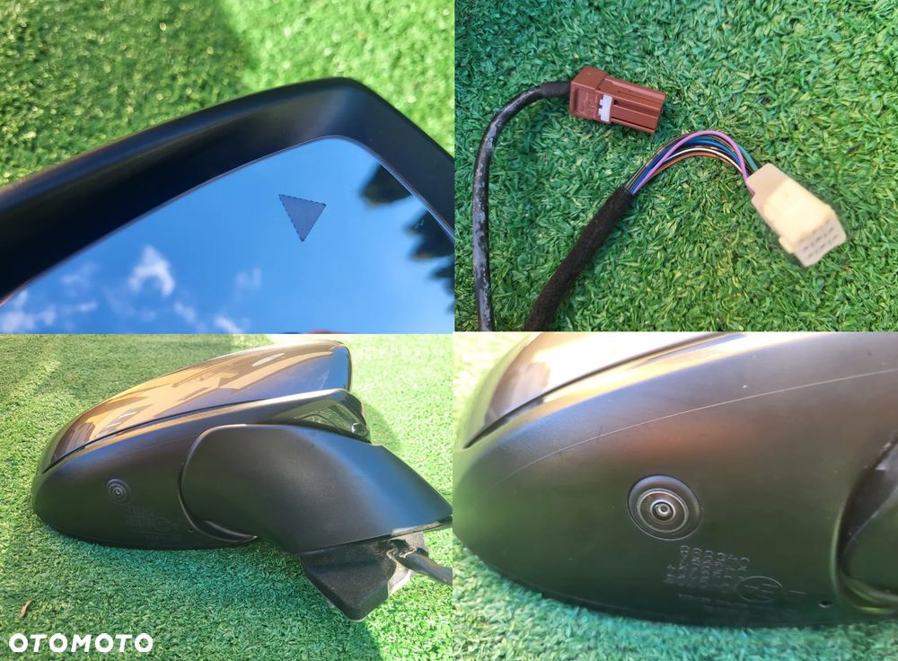 MAZDA CX-30 CX30 Lusterko prawe przednie prawy przód DFR5 dwie wtyczki 9PIN KAMERA 46G Machine grey - 6