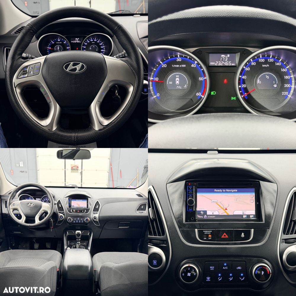 Hyundai ix35 1.7 CRDI 2WD blue Finale Silver - 8