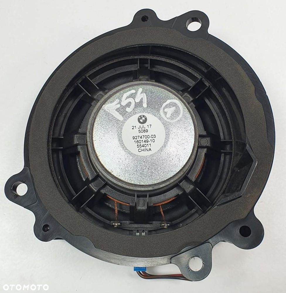GŁOŚNIK LEWY PRZÓD PRZEDNI MINI COOPER CLUBMAN F54 9274700 - 2