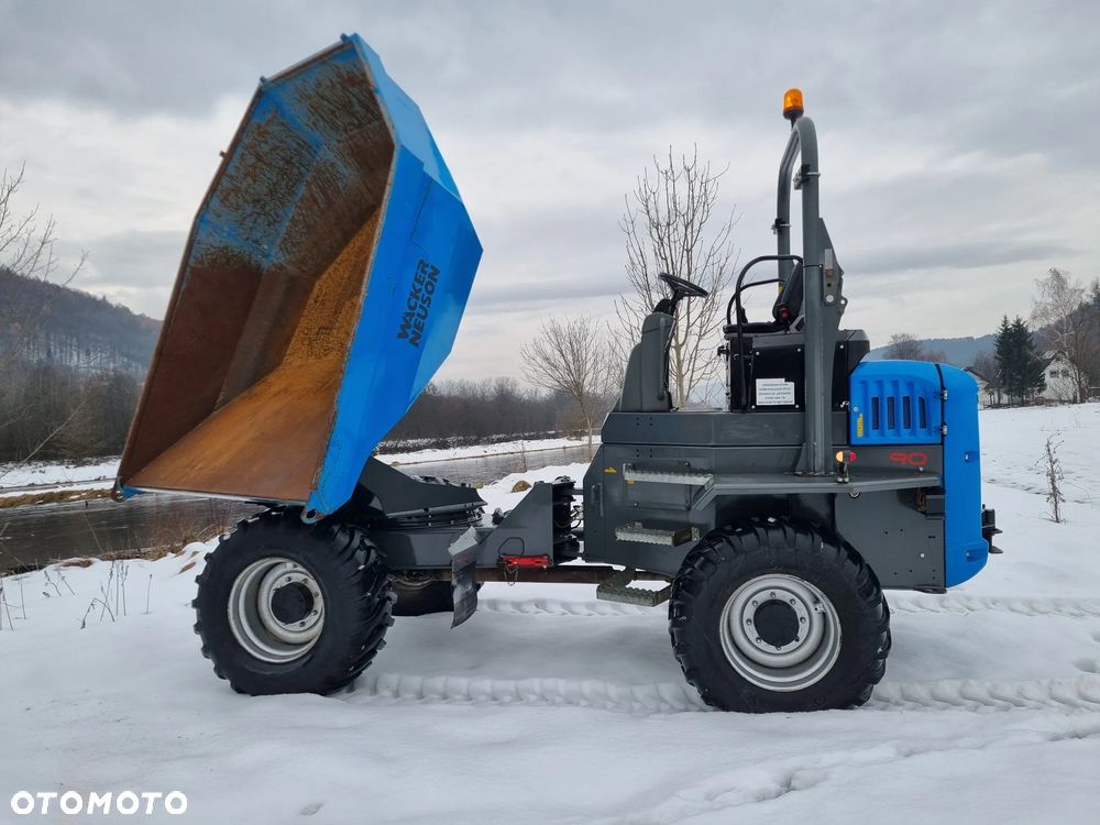 Wacker Neuson Wacker Neuson DW90 Wozidło 9 ton OBROTOWA koleba 1600mtg 2018rok. jak nowe z salonu. silnik PERKINS TURBO. Z Norwegii. Pełne sterowanie z dżojstik REWERS HYDROSTATIC. Opony zero zużycia. DEKRA 2026. Z Gospodarstwa ani deka luzów i wycieków! - 3
