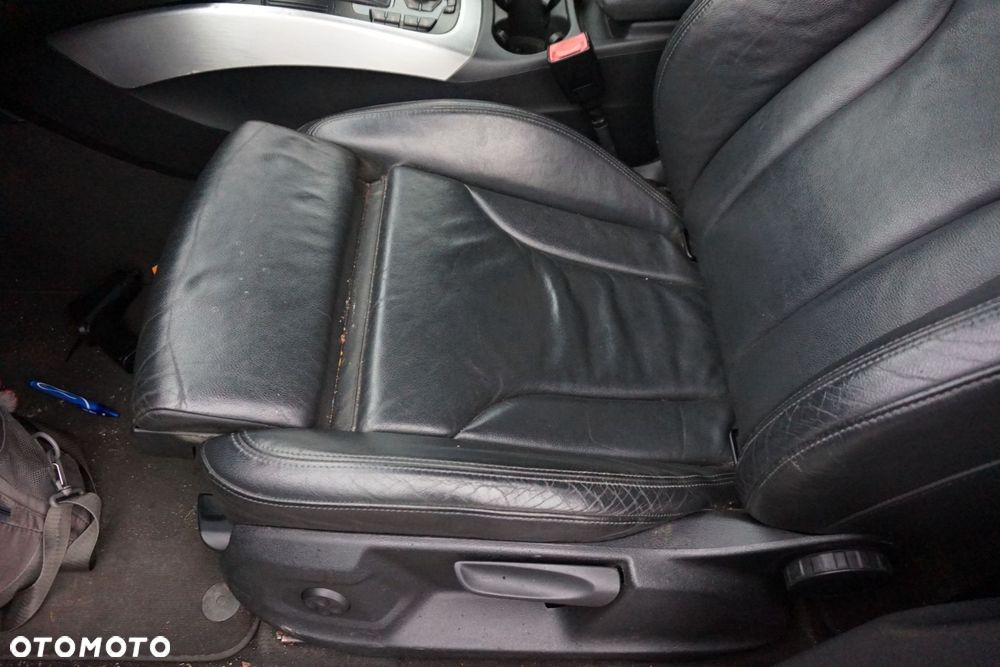 FOTELE FOTEL PRZEDNI LEWY PRAWY KANAPA WNĘTRZE Q5 I 8R CZARNA SKÓRA GRZANE S-LINE AUDI 2008-2012 - 6