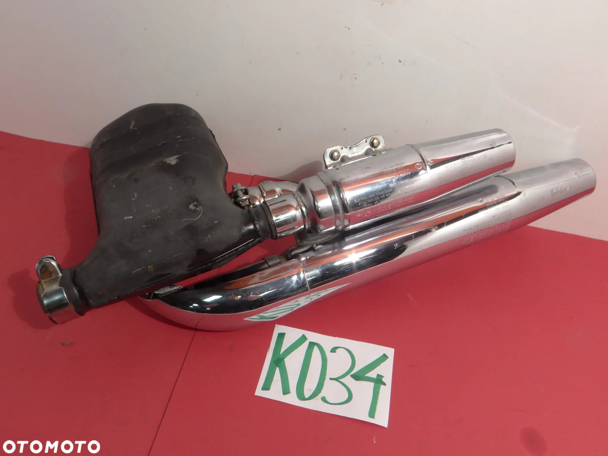 K034  Kawasaki VN 1500 A TŁUMIK WYDECH KOLEKTOR SANKEI2269 KAW1641500 - 13