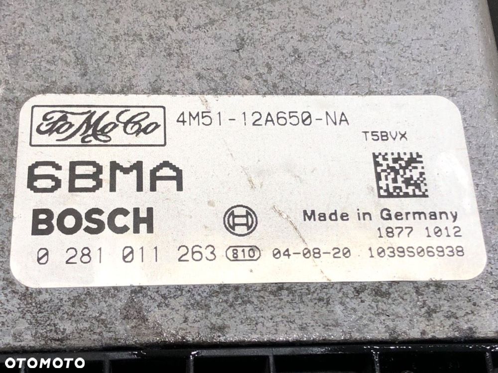 KOMPUTER SILNIKA  FORD FOCUS C-MAX (DM2) 2003 - 2007 1.6 TDCi 80 kW [109 KM] olej napędowy 2003 - - 4