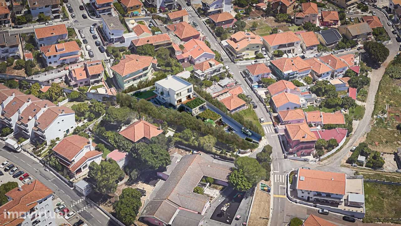 Terreno Urbano em Vila Fria, Oeiras, com Projeto para 3 Habitações e G - Grande imagem: 5/14