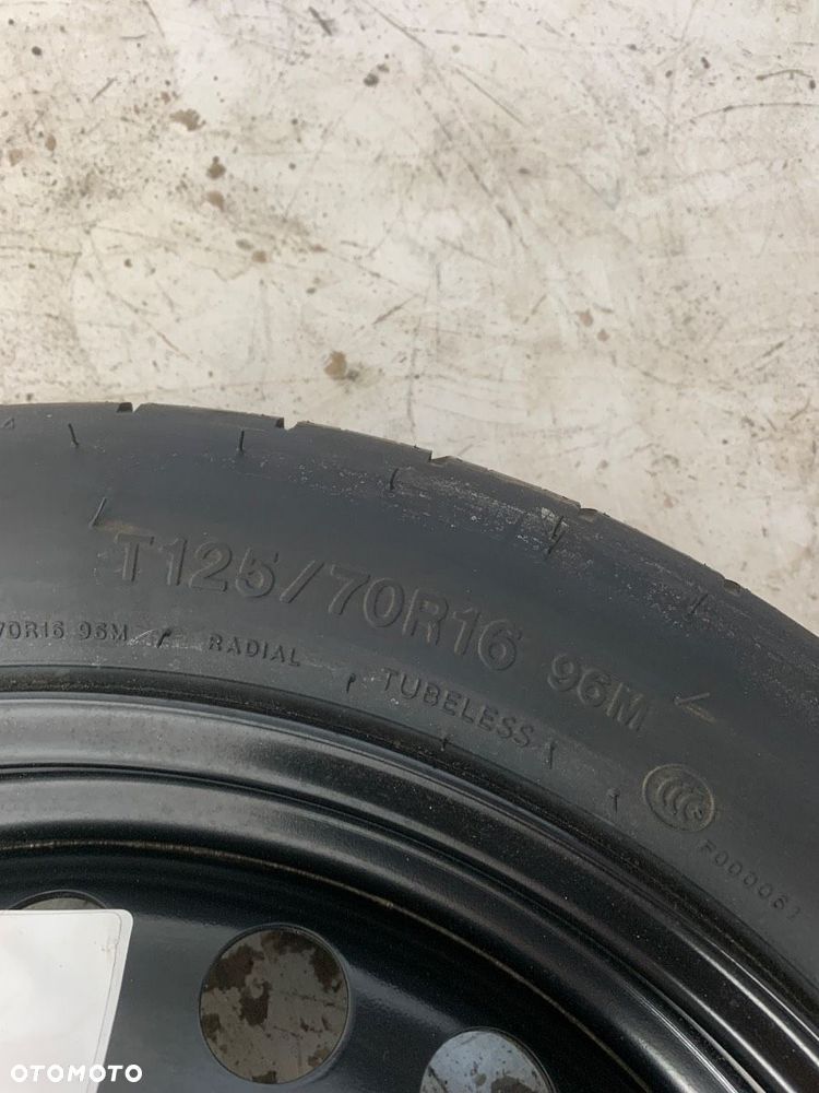 KOŁO DOJAZDOWE 16 125/70 5X108 63,3 - 300.00 PLN - FORD - 4