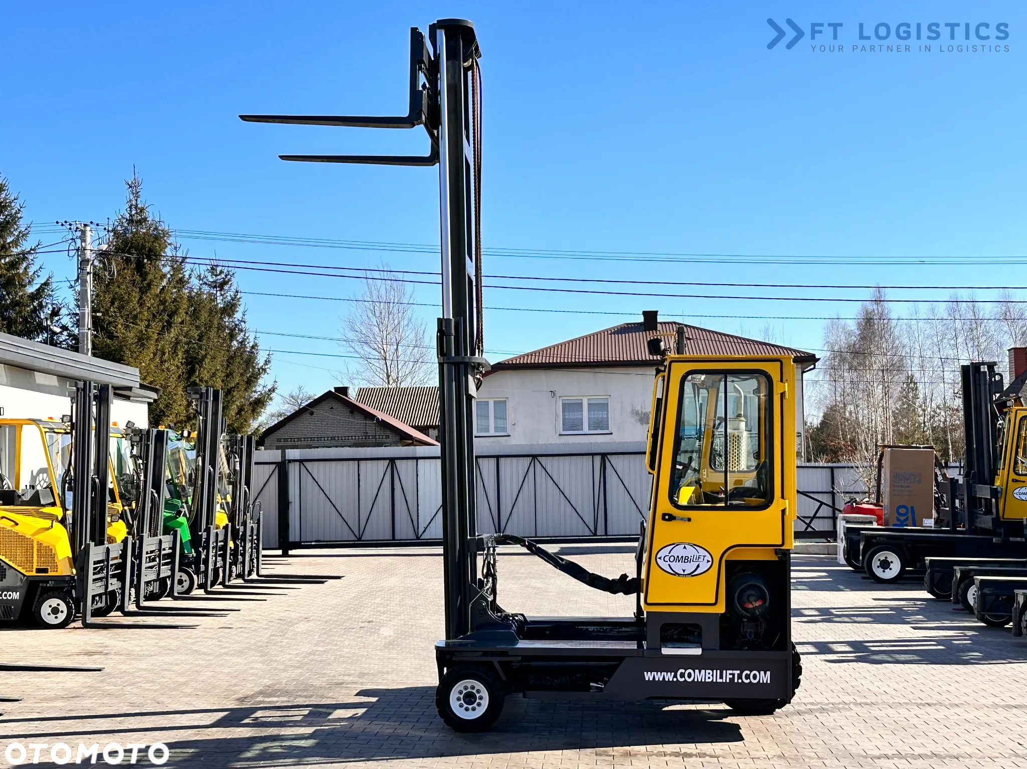 Combilift C4000 / LPG / DUPLEX / 4100MM / WAGA / PRZESÓW WIDEŁ / JAK NOWY - 33