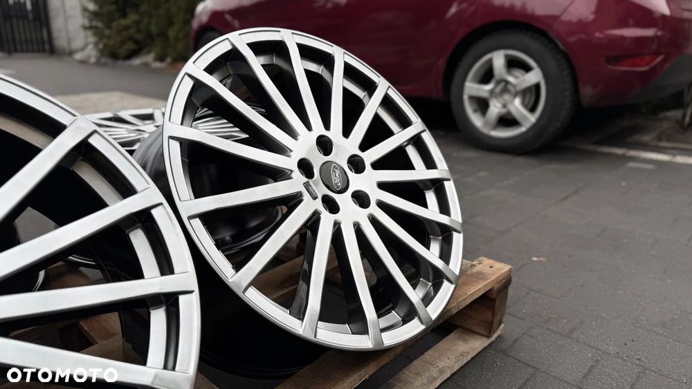 Alufelgi r19 5x108 Ford RS ET60 8.5J Mondeo Focus koła Shadow Chrome - 10