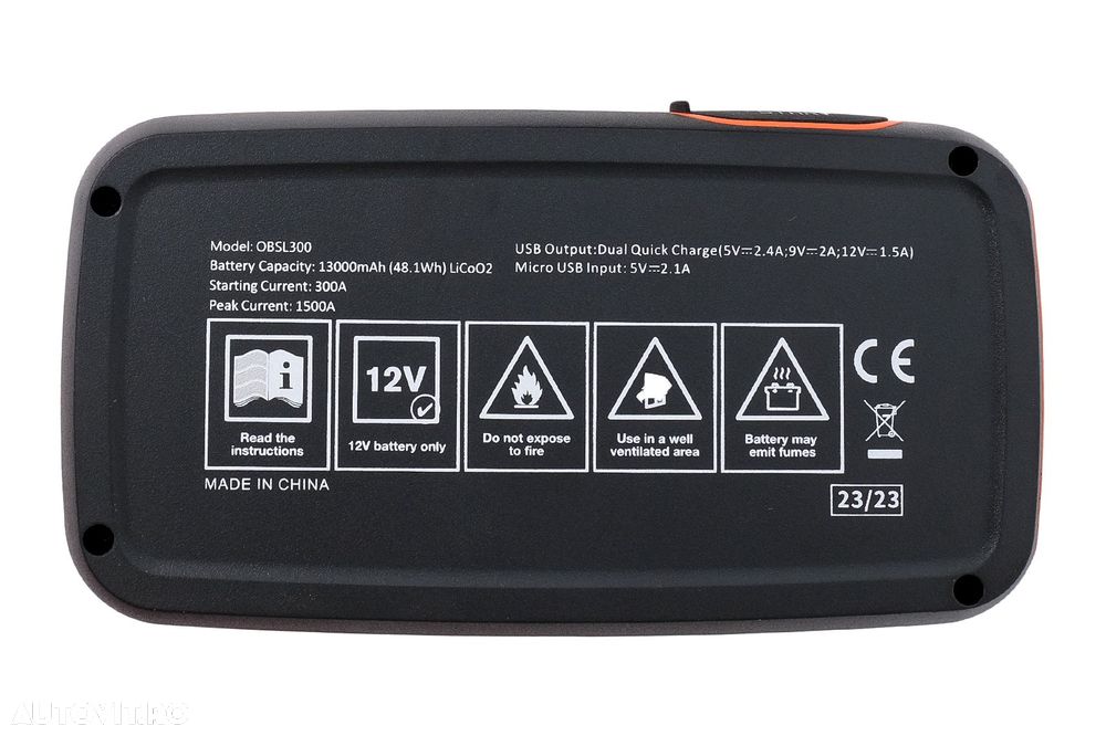 OSRAM Starter Baterie Auto BATTERYstart300 12V OBSL300 - 5