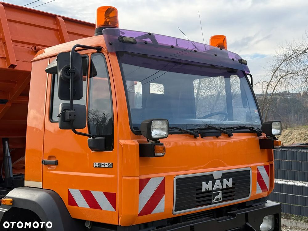 MAN * MAN 14-220 * Kiper Wywrotka Meiller * 4x4 * Zimowe Utrzymanie * Unimog * - 20