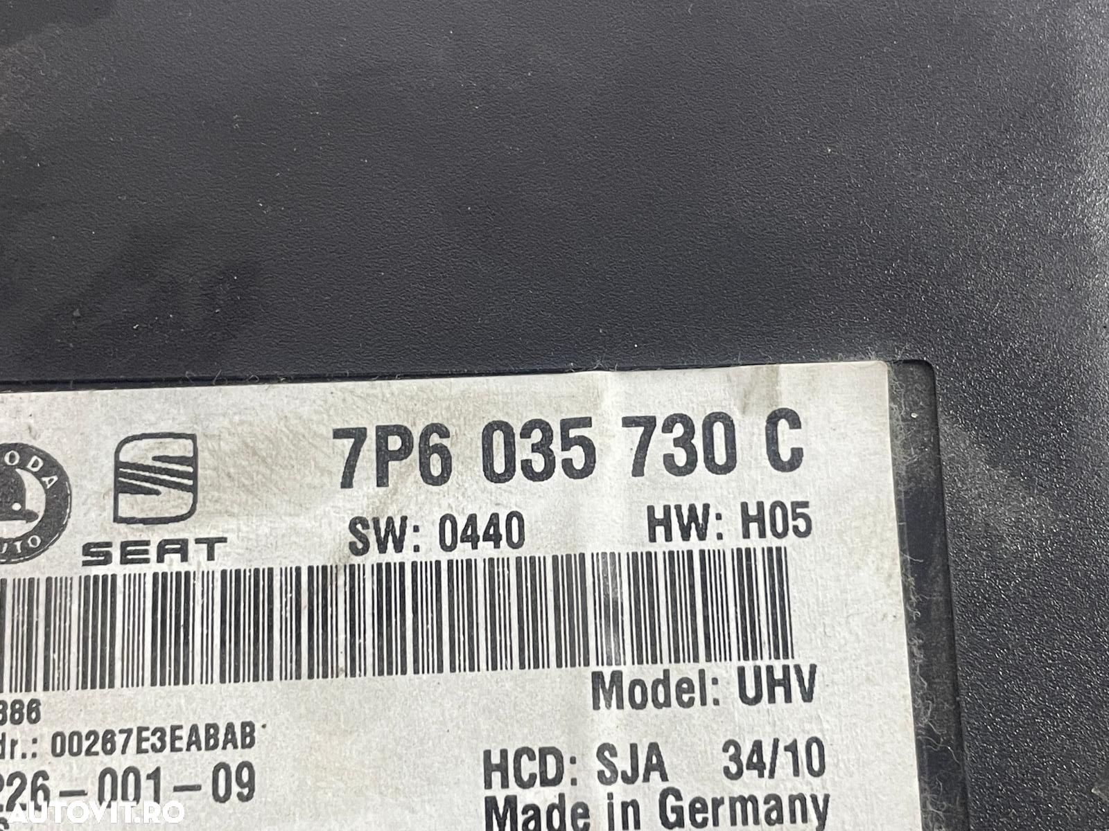 Modul bluetooth 7P6035730C Skoda Octavia 2 [facelift] [2008 - 2013] 1 - 2