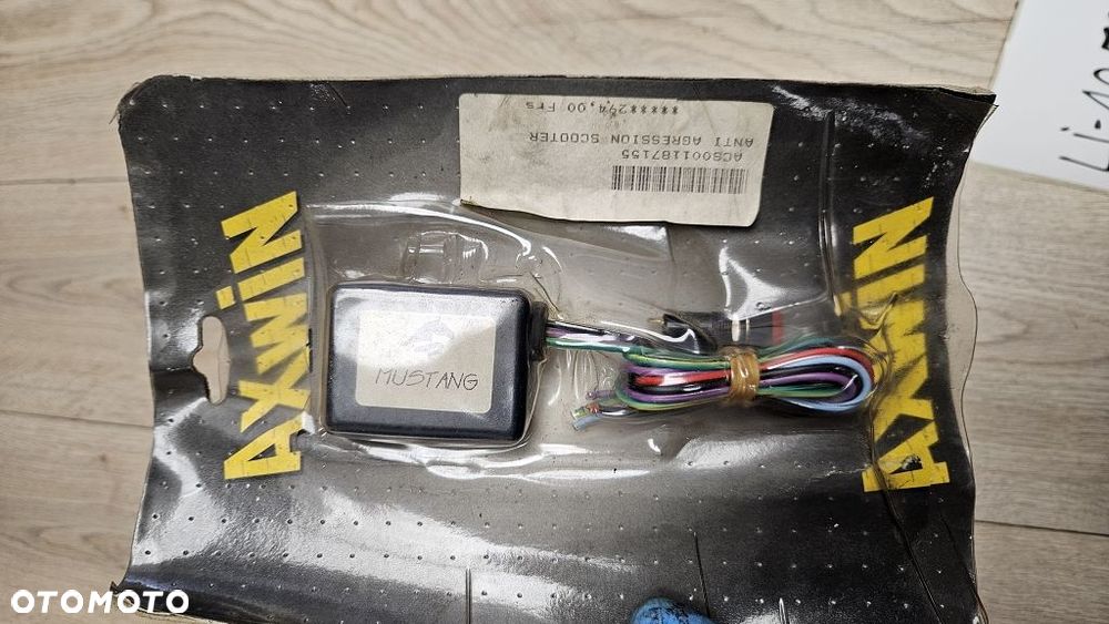 Alarm odcięcie zapłonu skuter AXWIN Mustang - 6