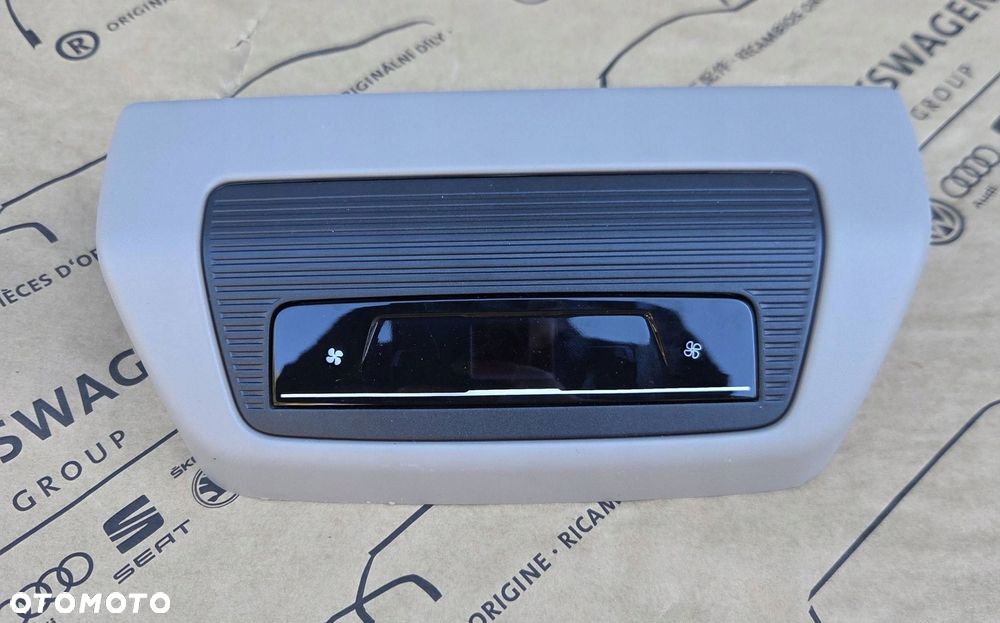 volkswagen multivan t7 tył panel klimatyzacji 7t0907049 klimy - 1
