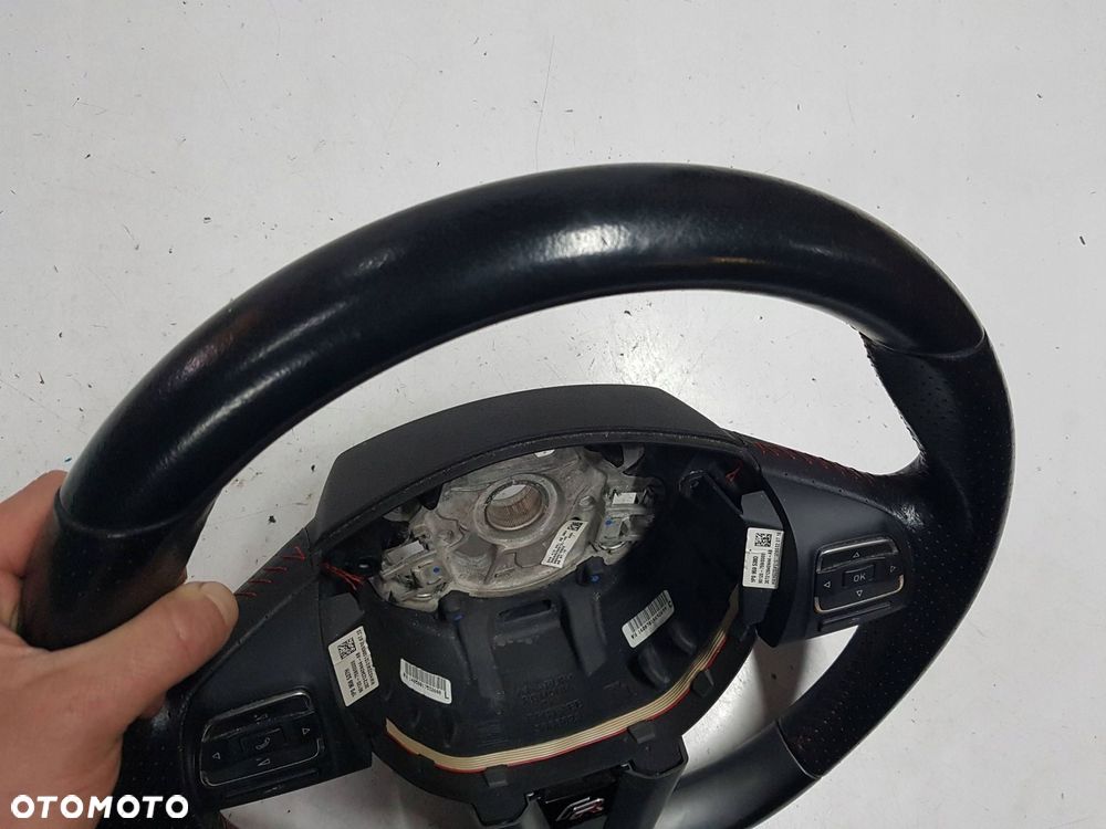 SEAT LEON 2 II LIFT 09-12r FR ALTEA KIEROWNICA SKÓRZANA 5P0419091BB - 3