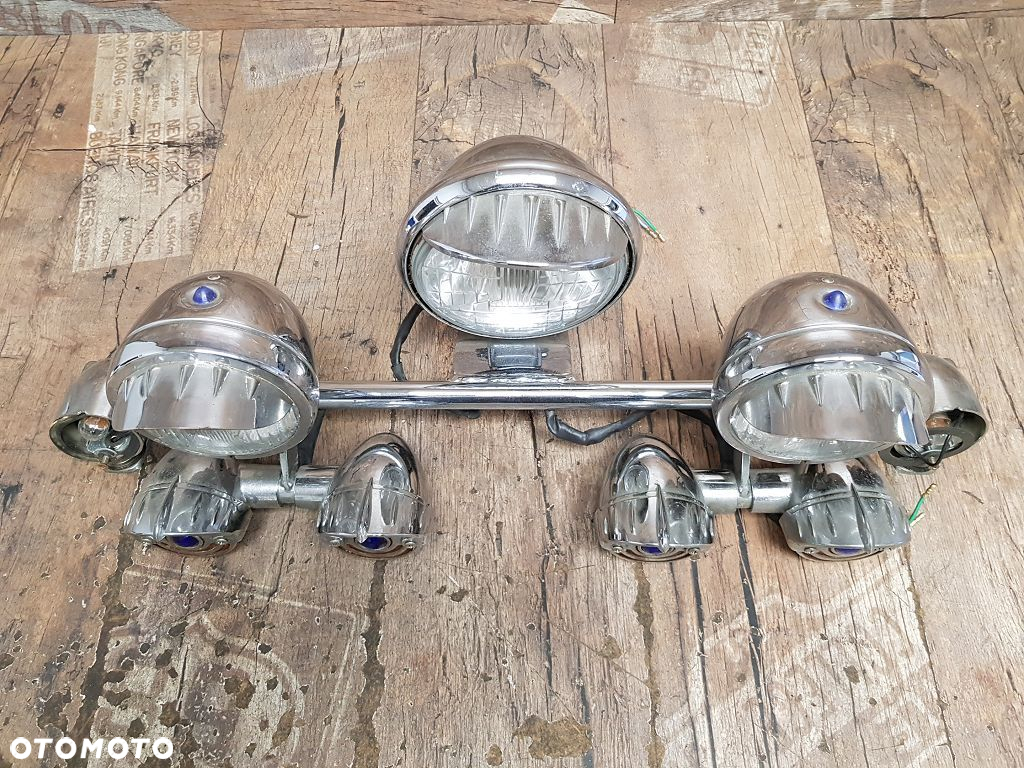 Lampy lightbar stelaż reflektor kierunkowskaz Chopper Cruiser - 2