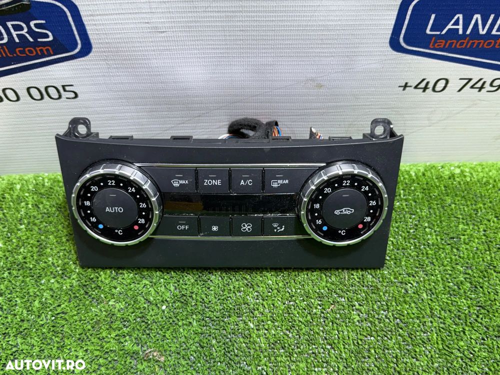 PANOU COMANDA CLIMA / AC MERCEDES BENZ W205 C180 1.6 BENZINA 2014 COD OEM A2046809208 / A2049006608 / BREAK 2014-2021 - 2