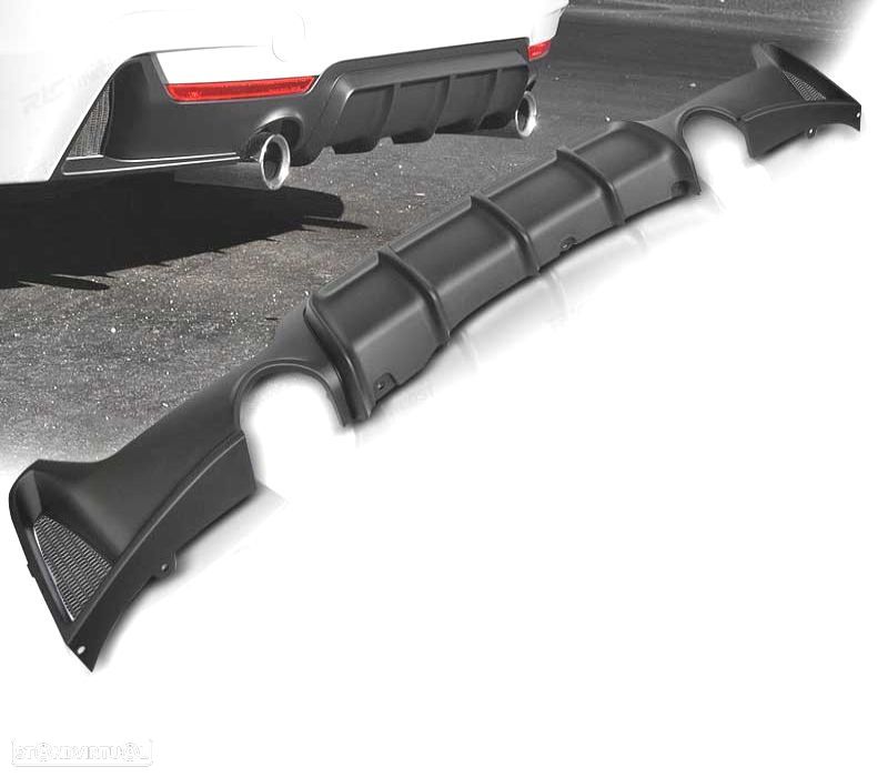 DIFUSOR TRASEIRO BMW F32 F33 F36 13-18 LOOK M PERFORMANCE ABS - 4