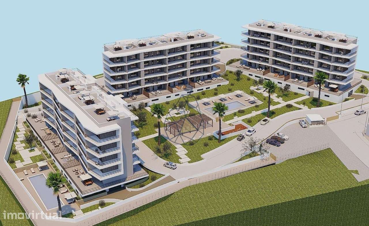 T3 COM 208m2 e BOX PARA 2 VIATURAS NO HORUS RESIDENCE - PRAIA DA ROCHA - Grande imagem: 2/41